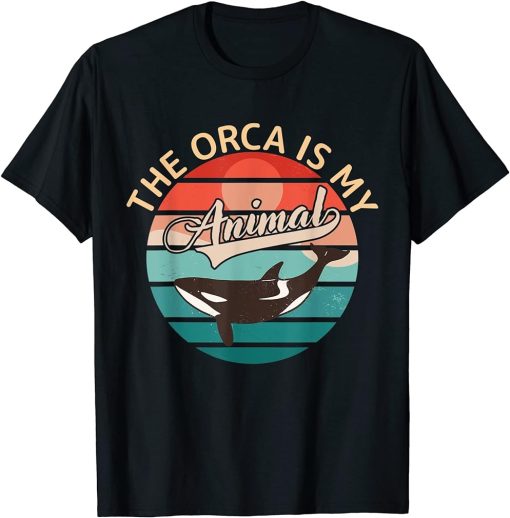 The Orca Is My Spirit Animal - Vintage Killer Whale T-Shirt