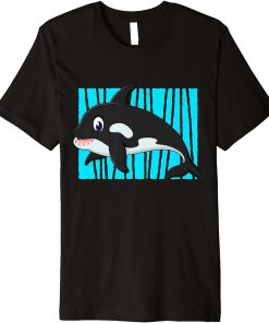 Happy Orca I Orca Whale I Kids Orca Premium T-Shirt