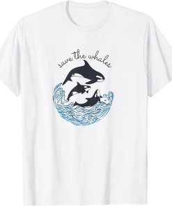 Save The Whales Orca T-Shirt