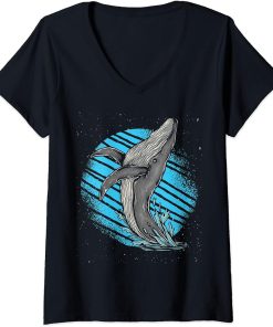 Womens Orca V-Neck T-Shirt